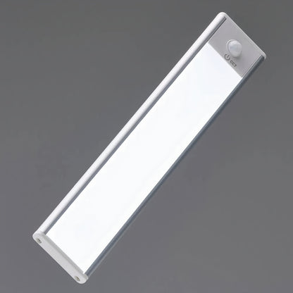 Rechargeable Motion Sensor LED Under Cabinet Light – Wireless Magnetic Slim Bar with Adjustable Brightness & Color Temperature for