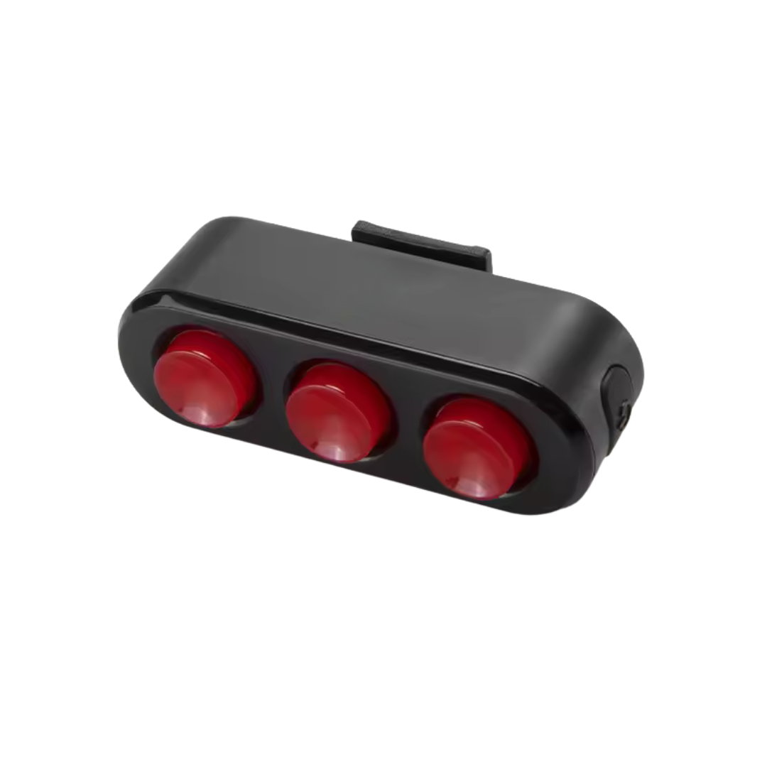 Motion-Sensing Bike Tail Light with Auto Brake Alert – Rechargeable Rear Safety LED for Road & Mountain Bikes
