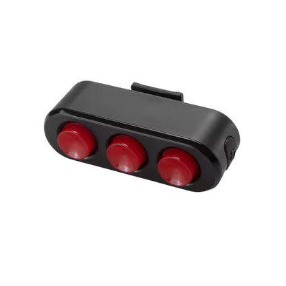 Motion-Sensing Bike Tail Light with Auto Brake Alert – Rechargeable Rear Safety LED for Road & Mountain Bikes