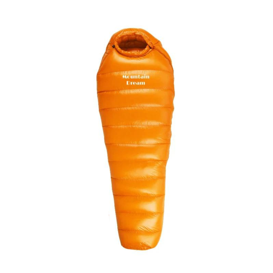 Cold-Weather Down Sleeping Bag for Winter Camping & Backpacking – Lightweight Insulated Mummy Bag Rated to -4°F for Hiking, Trekking &