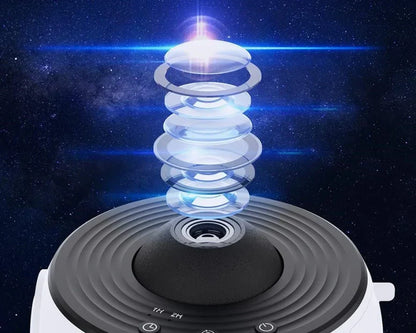 Space Projector Night Light with 13 Interchangeable Disks Galaxy Stars Planets for Bedroom Ceiling Walls Kids Room Decor USB Powered