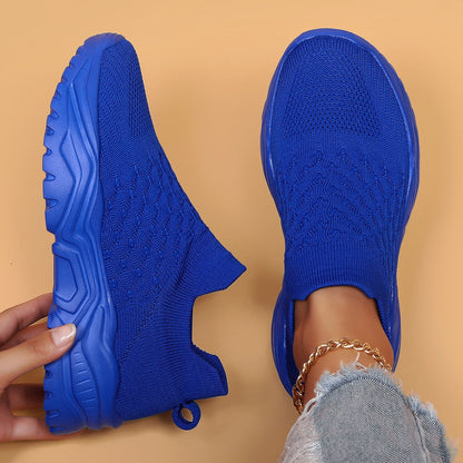 Lightweight Orthopedic Slip-On Sneakers Women's Cushioned Walking Shoes for Everyday Wear Breathable Canvas Footwear
