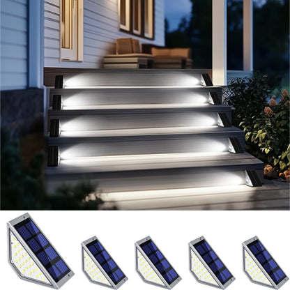 STEPORA - SolarRise LED Outdoor Step Lights