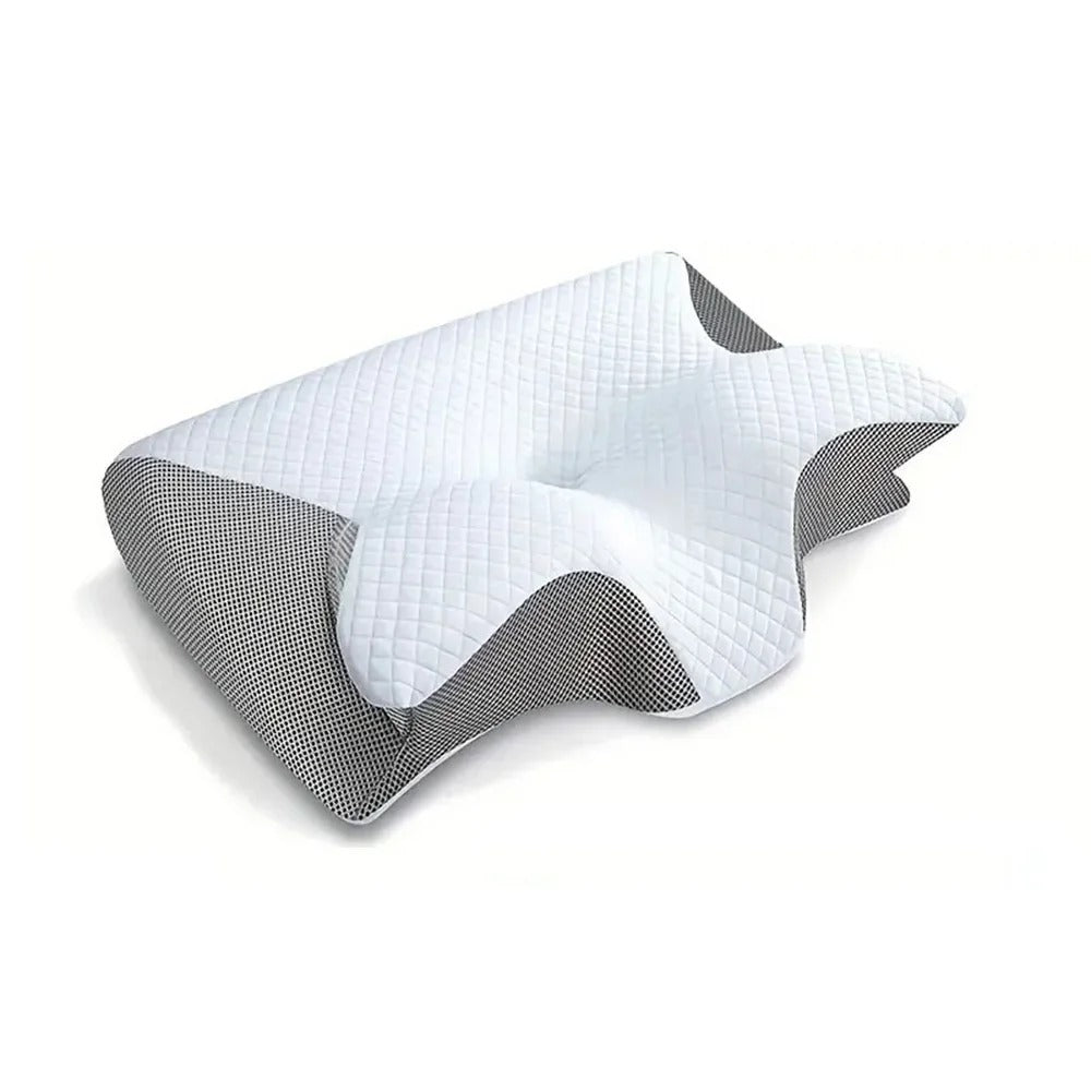 Contouring Cervical Support Sleep Cushion – Adaptive Foam for Back, Side & Stomach Sleepers