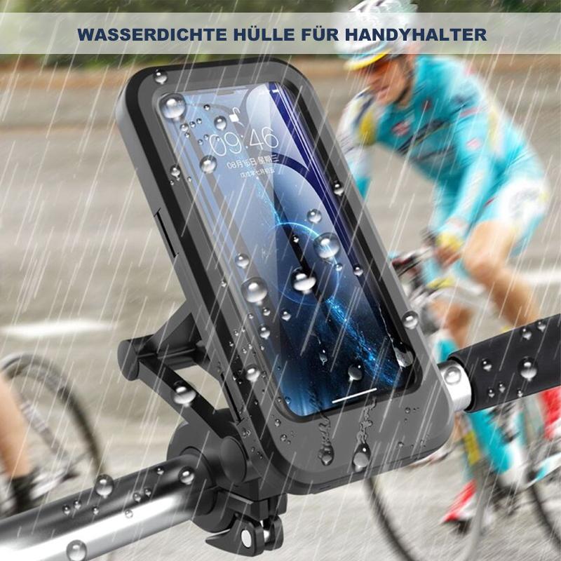 Waterproof Bike Phone Mount with Wireless Charging & 5000mAh Power Bank for E-Bikes & Motorcycles