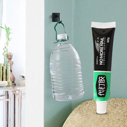 Heavy-Duty Adhesive Bonding Paste for Walls Metal Wood Glass Tile Waterproof No-Drill Mounting Solution for Bathroom Kitchen Mirror Cabinet