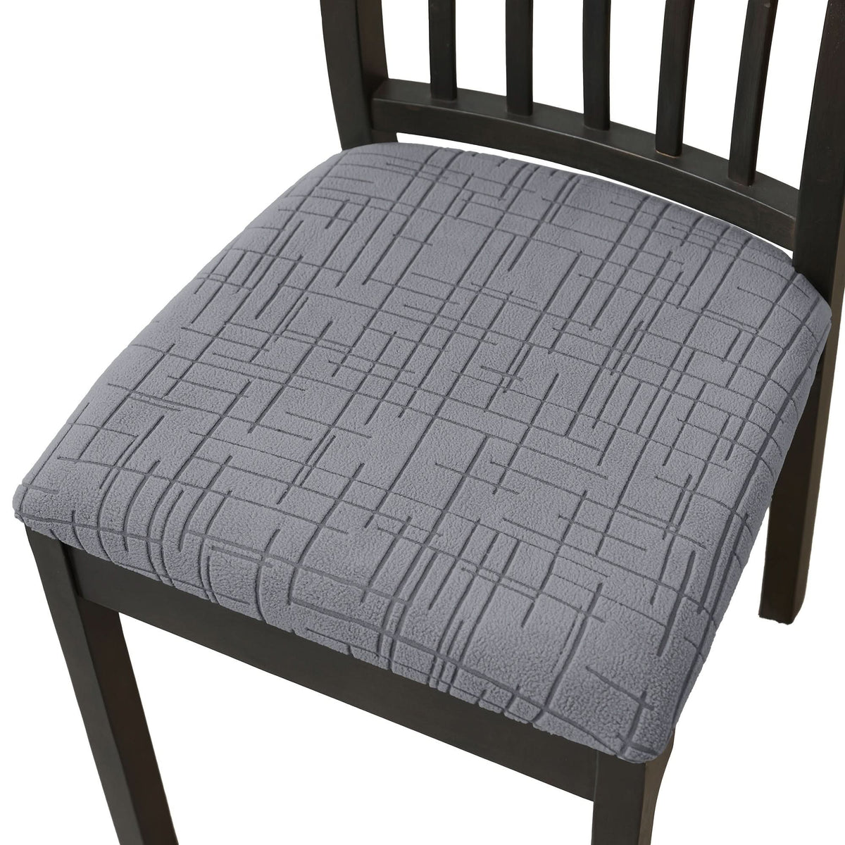 Stretch Dining Chair Slipcover Set – Removable Washable Seat Protectors for Kitchen & Dining Room Chairs, Spandex Furniture Covers for