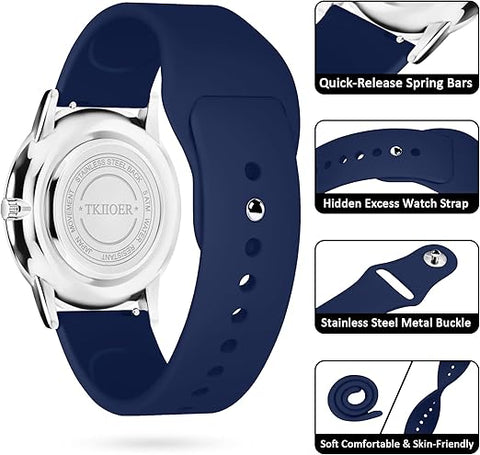 Essential Timepiece | Waterproof Nurses Watch with Luminous Dial | Accurate Timekeeping for Healthcare Professionals