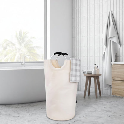 Versatile Foldable Laundry Hamper | Waterproof Fabric with 90L Capacity | Space-Saving Design for Organized Laundry
