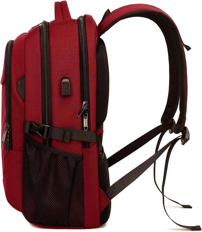 Tech-Ready Laptop Backpack with Charging Port, Anti-Theft Pocket & Multi-Day Compartments for Commute & Travel