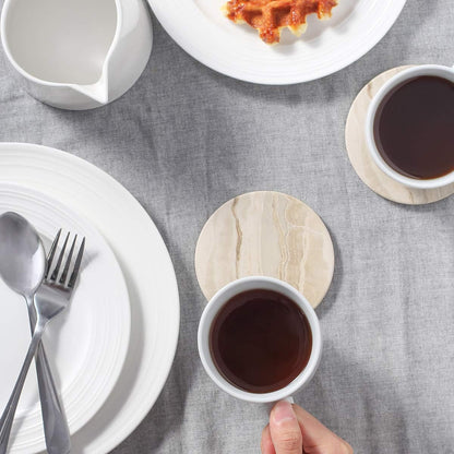 Kresta Coaster Set - Marble Design, Heat Resistant