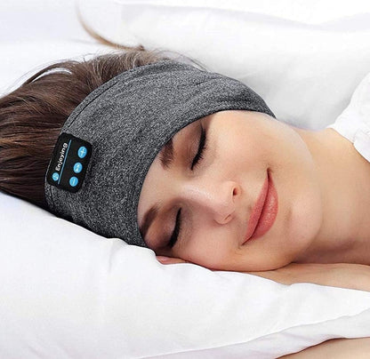 Sleep Headband with Speakers for Sleeping & Relaxation – Ultra-Soft Wireless Sleep Headphones for Side Sleepers | Noise Blocking Music