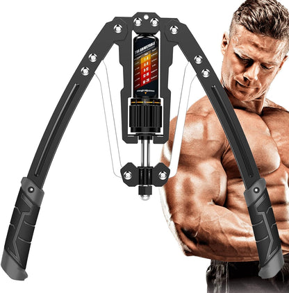Arm Exerciser with Hydraulic Resistance, Home Gym Equipment for Chest and Shoulders, Strength Training Equipment