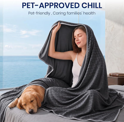 Chill Comfort | Cooling Blanket with Arc-Chill Technology | Soft, Lightweight Fabric for Hot Sleepers