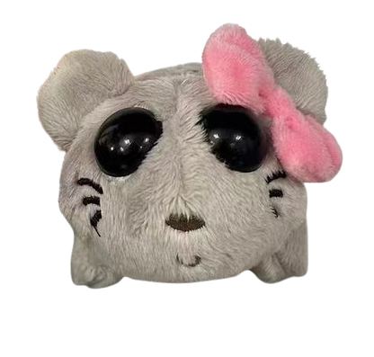 Sad hamster meme plush toy