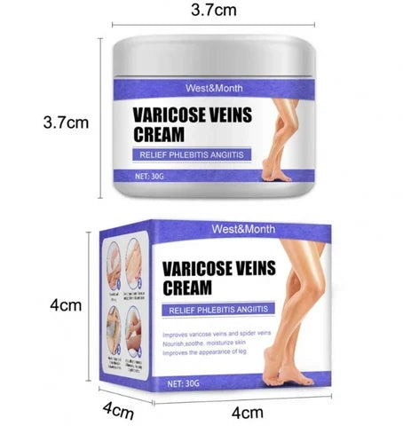 Varicose Vein Cream Herbal & Cooling Reduces Swelling