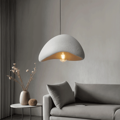 Dome Drop Ceiling Light with Height-Adjustable Cable E27 Socket Dimmable Fixture for Kitchen Island Dining Table