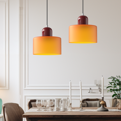 Linear LED Pendant Light White Glass Modern Hanging Fixture for Dining Room Kitchen Island Contemporary Halo Design Adjustable Cable