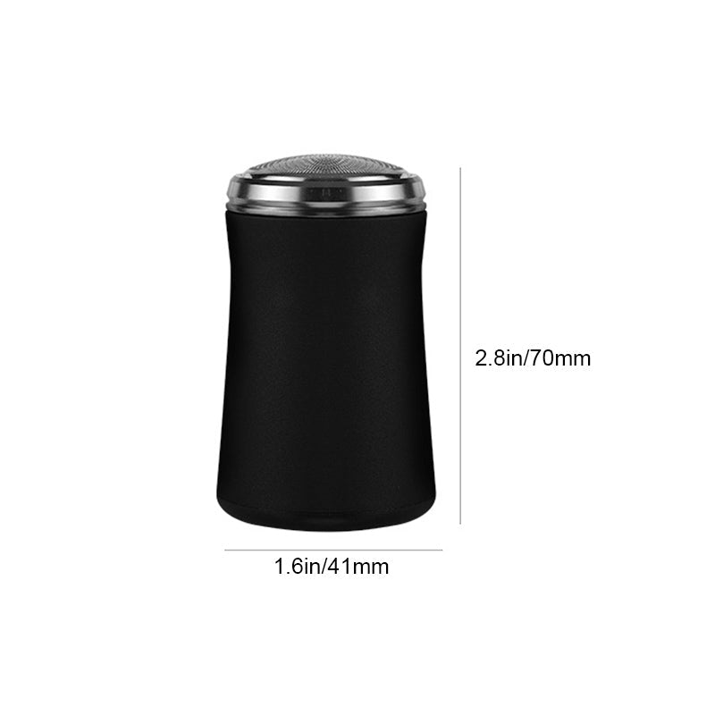 Travel-Size Rechargeable Men's Foil Shaver with USB-C Charging for On-the-Go Grooming