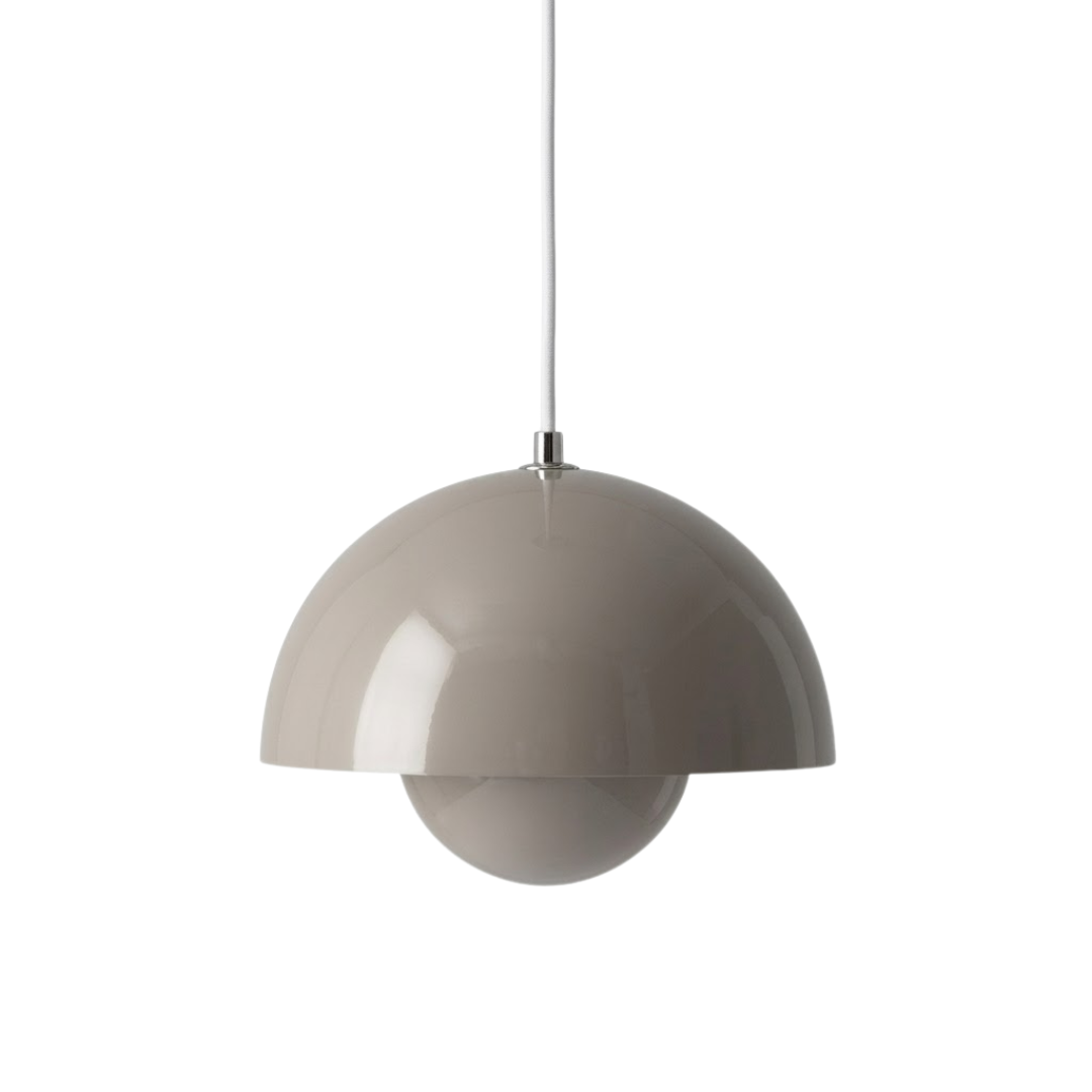 Hanging Planter Light Fixture with Built-In Pot for Indoor Plants & Modern Scandinavian Farmhouse Decor