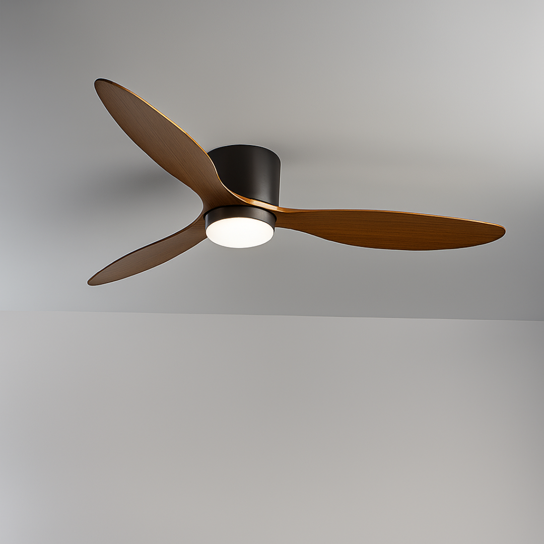 42-Inch Ceiling Fan with Dimmable LED Light & Remote | 3-Speed Reversible Motor for Year-Round Comfort