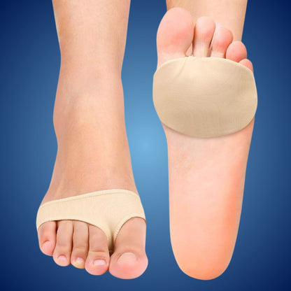 Gel Metatarsal Pads for Ball of Foot Pain Relief | Cushioned Arch Support Inserts for Morton's Neuroma & Forefoot Discomfort | Reusable