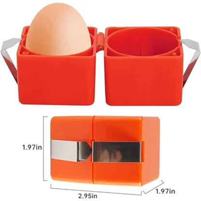 Compact Egg White Yolk Divider Tool with Ergonomic Grip for Baking and Cooking Kitchen Gadget