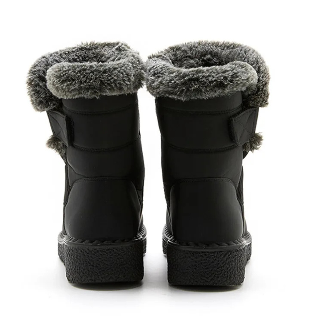 Women's Insulated Snow Boots Waterproof with Plush Lining & Non-Slip Sole for Winter Walking, Everyday Commute & Cold Weather