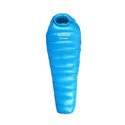Cold-Weather Down Sleeping Bag for Winter Camping & Backpacking – Lightweight Insulated Mummy Bag Rated to -4°F for Hiking, Trekking &
