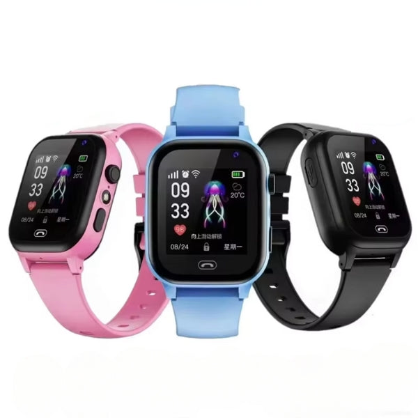 Kids GPS Tracking Watch with Two-Way Calling, SOS Button, Activity Monitor & Camera for Boys and Girls