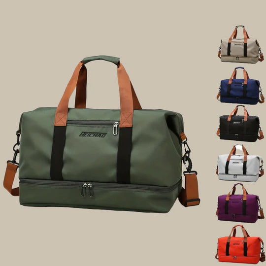 Ortekor Versatile Travel Duffel Bag with Multiple Pockets for Organized Storage | Durable Fabric for Gym and Weekend Getaways