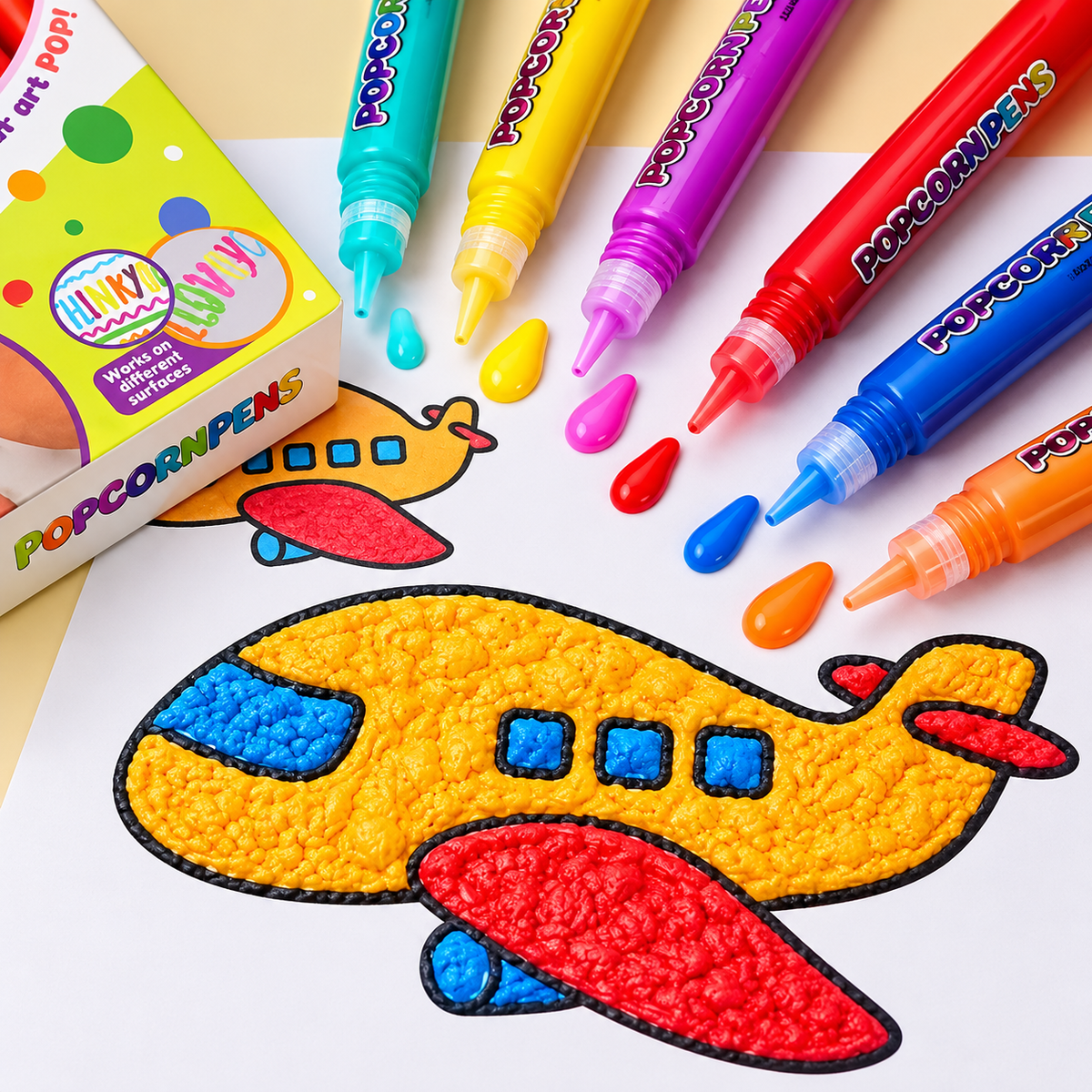 ARTSWELL – 3D Puff Effect Pens for Dimensional Art Effects