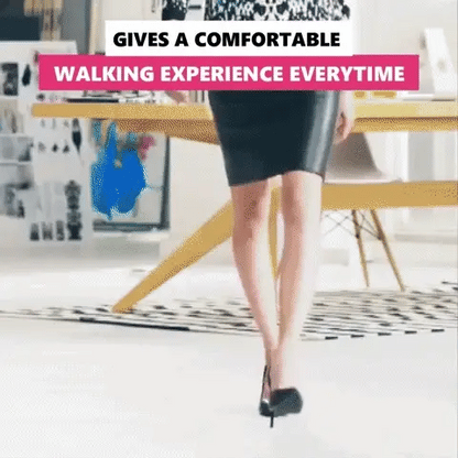 High-Heel Insoles Cushioned Arch Support Self-Adhesive