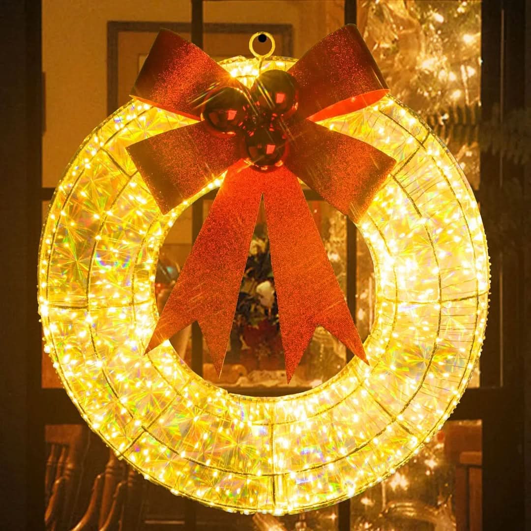 NOELSHINE – Christmas Wreath for Radiant Festive Character