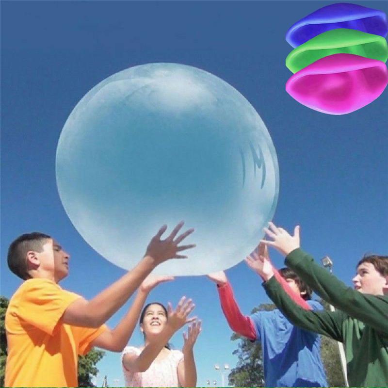 Inflatable Soft Rubber Play Ball for Kids Outdoor Indoor Active Play Games