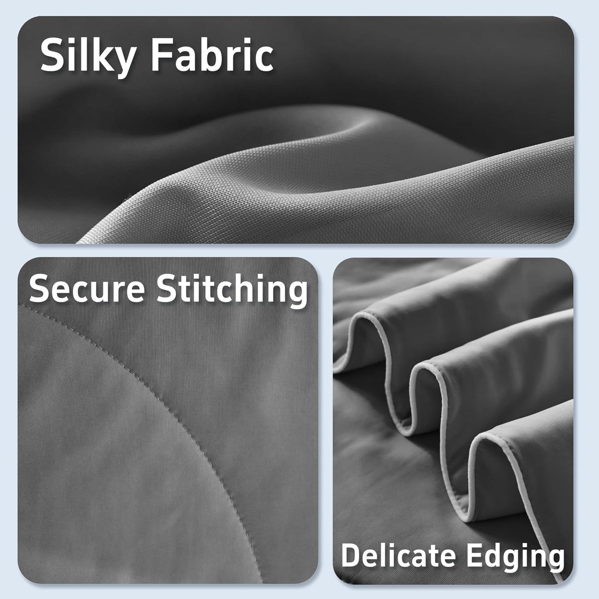 Cooling Comforter Set | Lightweight Cooling Blanket with Cooling Pillowcases | Moisture-Wicking Fabric for Hot Sleepers