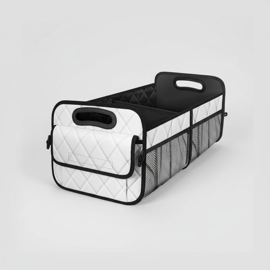 Versatile Car Trunk Organizer | Foldable Waterproof Storage Box with 50L Capacity for Efficient Vehicle Storage