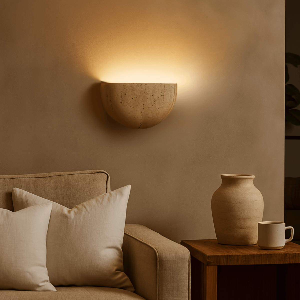 ROCKAURA – Wall Sconce for Soft Relaxing Light