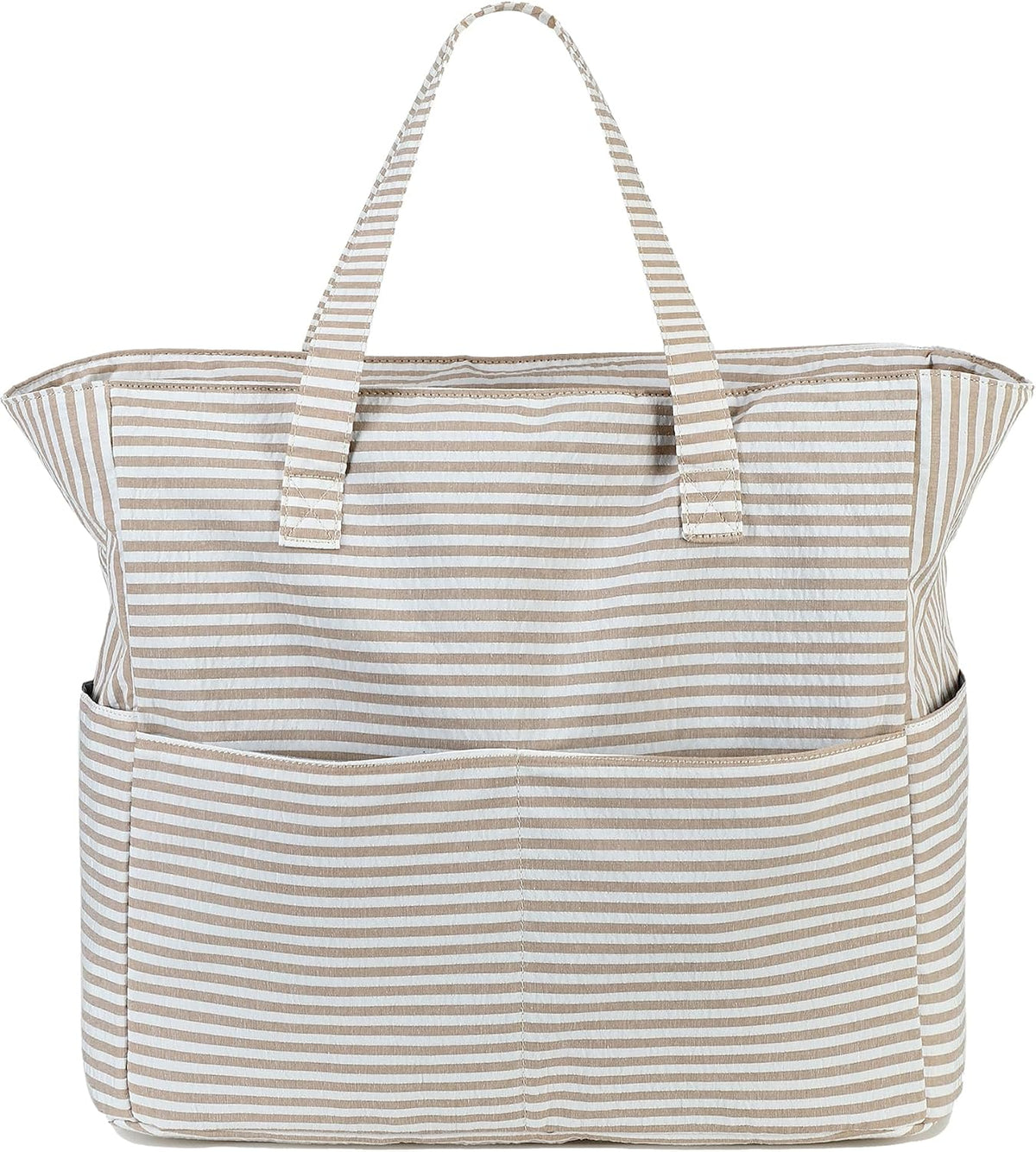 Beach Bag Waterproof with Wet Compartment, Large Beach Tote Bag for Pool and Gym, Travel Tote Bag for Grocery