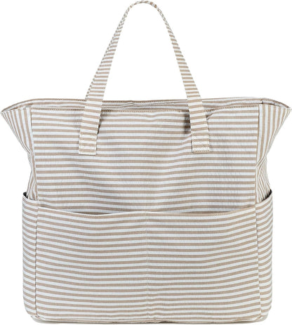 Beach Bag Waterproof with Wet Compartment, Large Beach Tote Bag for Pool and Gym, Travel Tote Bag for Grocery
