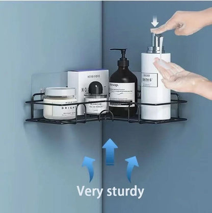 IRONOVA – Metal Wall Mounted Bathroom Shelf Organizer