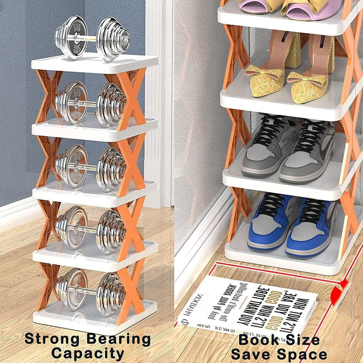 StackStep™ - 6 Tier Shoe Organizer