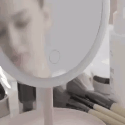 Makeup Mirror 5x Magnification Adjustable LED & USB Rechargeable