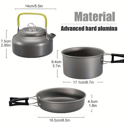 TRAILCOOK – Lightweight Outdoor Cooking Set for Travel