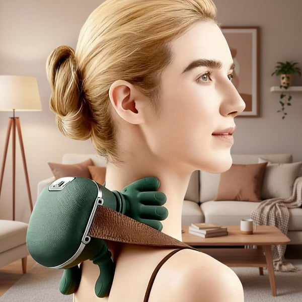 8-Claw Portable Deep Tissue Massager for Neck and Body Relief