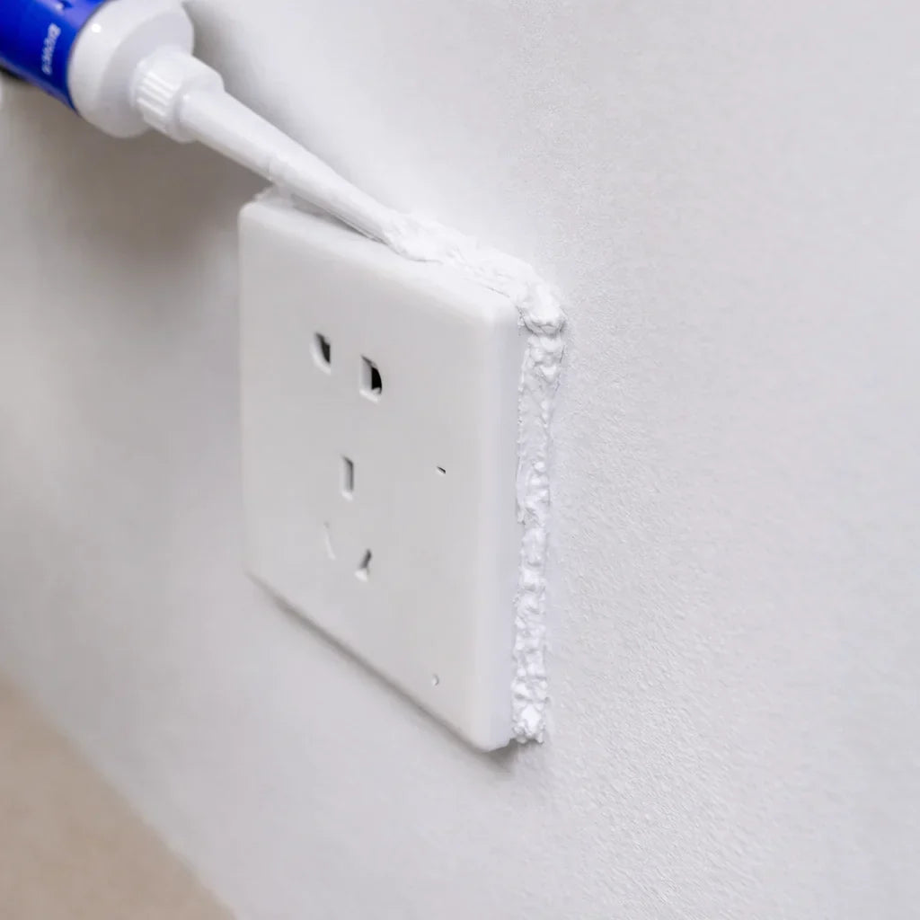 Squeeze-Tube Gap Filler for Drywall Cracks, Nail Holes & Outlet Gaps - Ready-Mixed Formula Dries Fast, Paintable Surface Repair Compound for