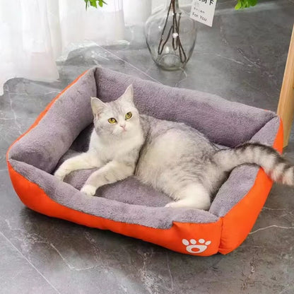 Fiora Dog Bed - Soft Microfiber, Supportive Comfort for Pets