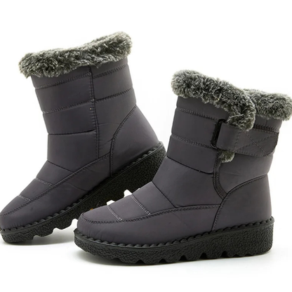 Women's Insulated Snow Boots Waterproof with Plush Lining & Non-Slip Sole for Winter Walking, Everyday Commute & Cold Weather
