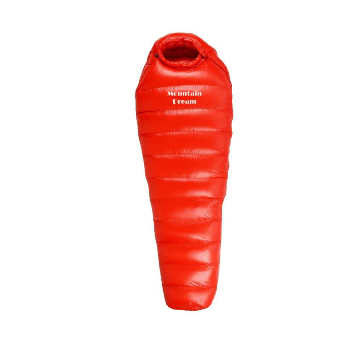 Cold-Weather Down Sleeping Bag for Winter Camping & Backpacking – Lightweight Insulated Mummy Bag Rated to -4°F for Hiking, Trekking &