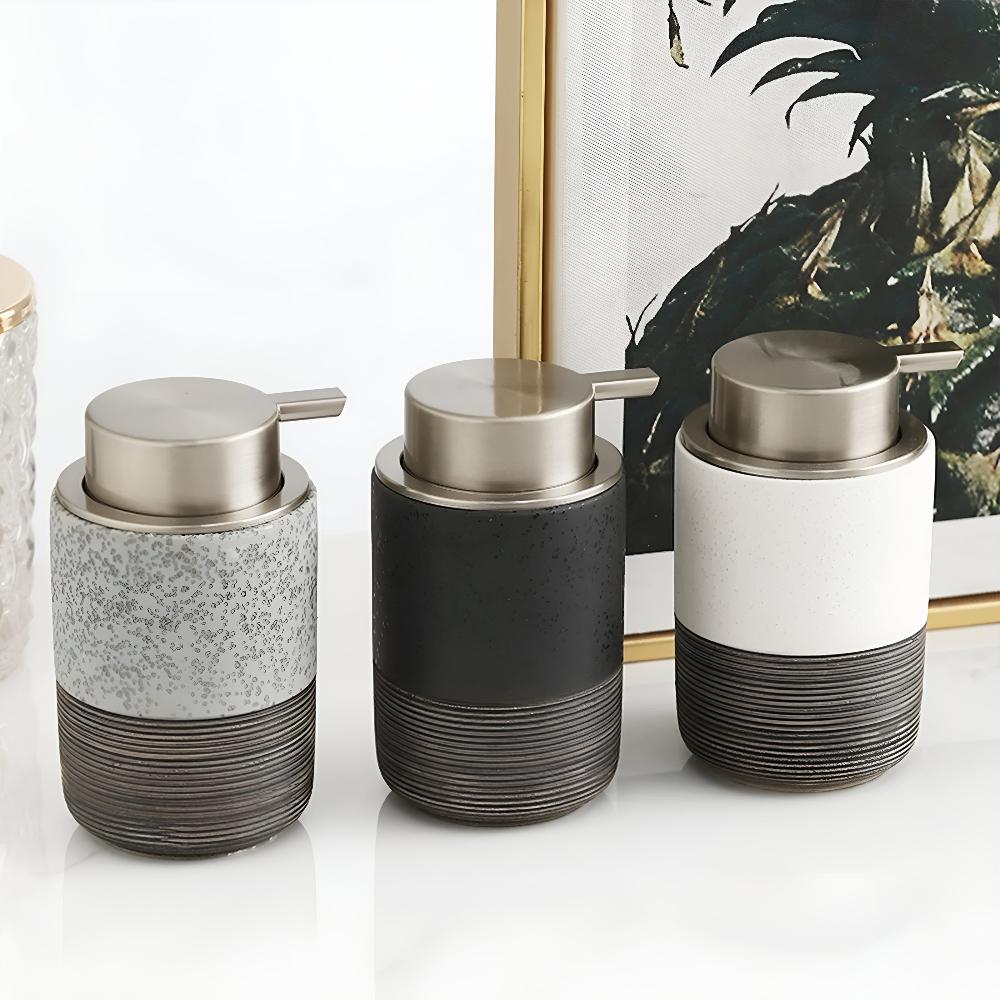 Matelle – Minimalist Ceramic Soap Dispenser